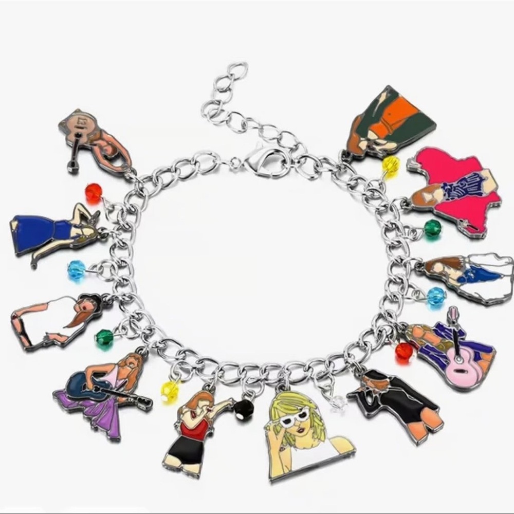 NEW Taylor Swift Charm Bracelet (Fan Made)